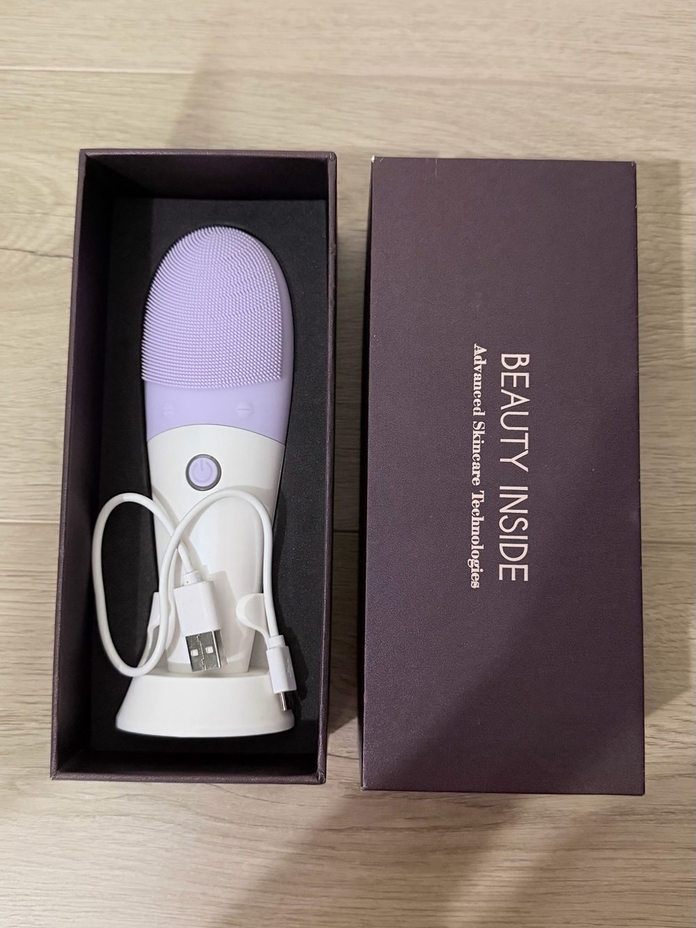 Lavender Facial Cleansing Brush